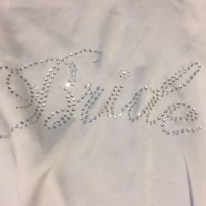 Victoria’s Secret OS, White BRIDE robe